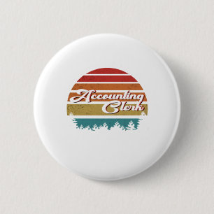 Accounting Clerk Tshirt Work Is God's Good Gift.pn 6 Cm Round Badge