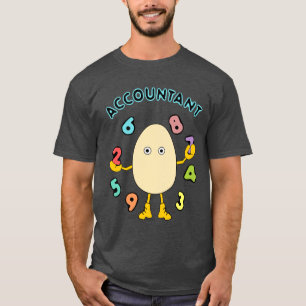 Accounting Egghead  T-Shirt