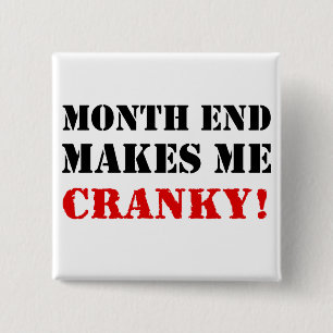 Accounting & Finance Month End Approval Stamp 15 Cm Square Badge