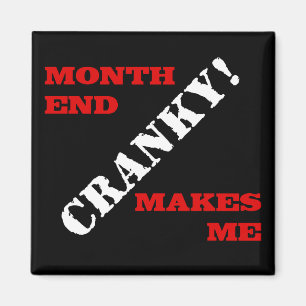 Accounting & Finance Month End Approval Stamp Magnet
