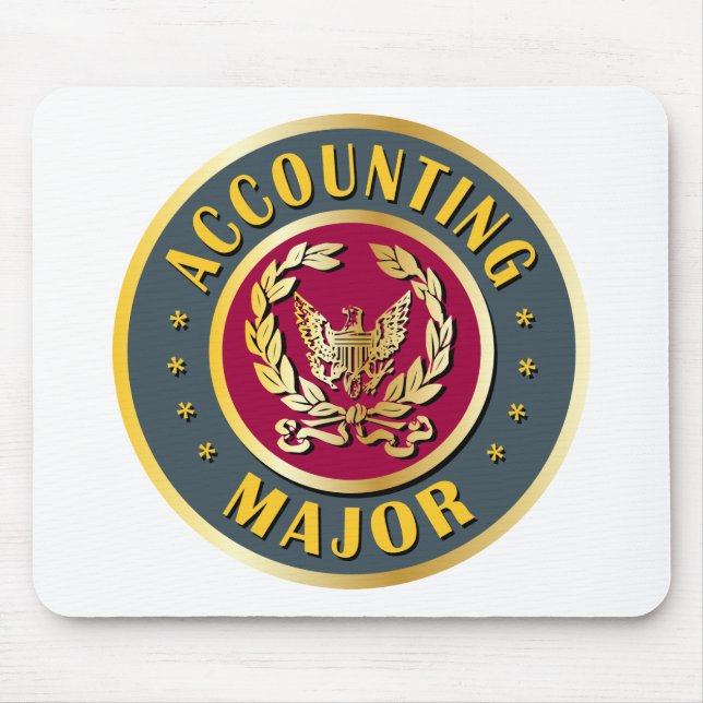 Accounting Major Mouse Pad (Front)