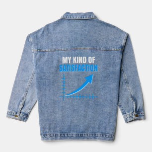 Accounting My Kind Of Satisfaction Accountancy Acc Denim Jacket