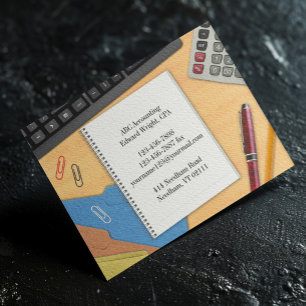 Accounting Office Work Desk  Flyer