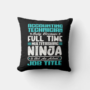 Accounting Technician Job Title Professional Skill Cushion