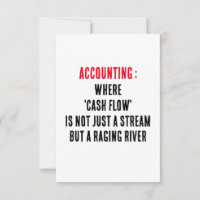 Accounting Where 'cash flow' is not just a stream