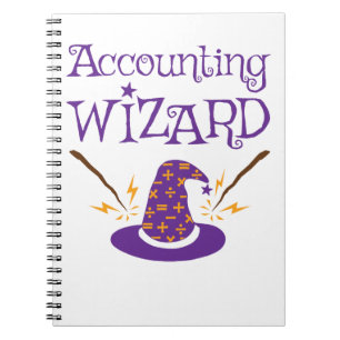 Accounting Wizard CPA Certified Public Accountant Notebook