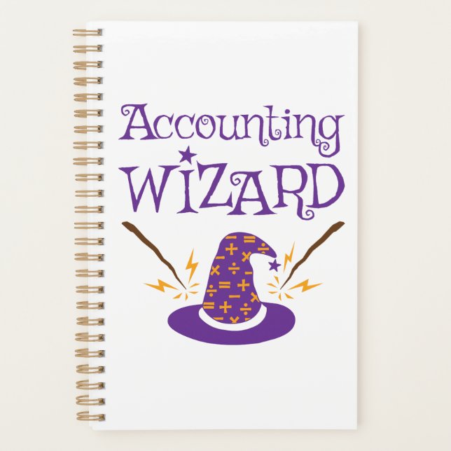 Accounting Wizard CPA Certified Public Accountant Planner (Front)