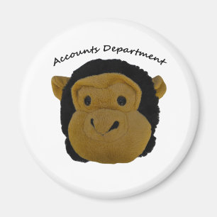 Accounts Department. Funny Gifts for  work persons Magnet
