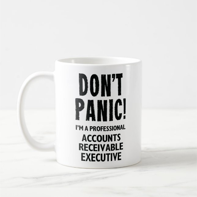 Accounts Receivable Executive Coffee Mug (Left)