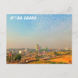 Accra Ghana Postcard