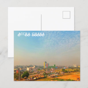 Accra Ghana Postcard