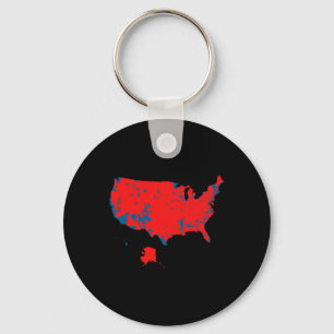 Accurate Map Of 2024 Election Results  Key Ring