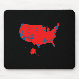 Accurate Map Of 2024 Election Results  Mouse Pad