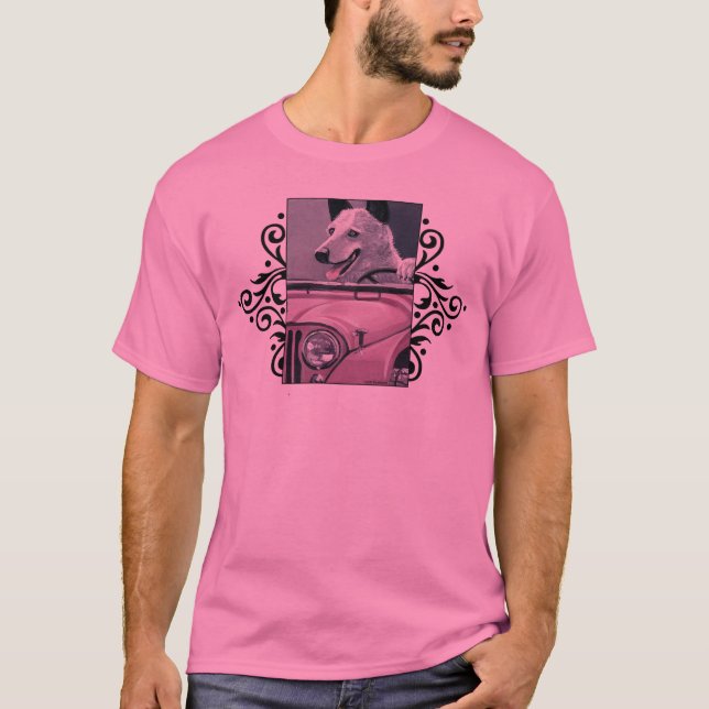 ACD Cattledog Jeep Driver T-Shirt (Front)