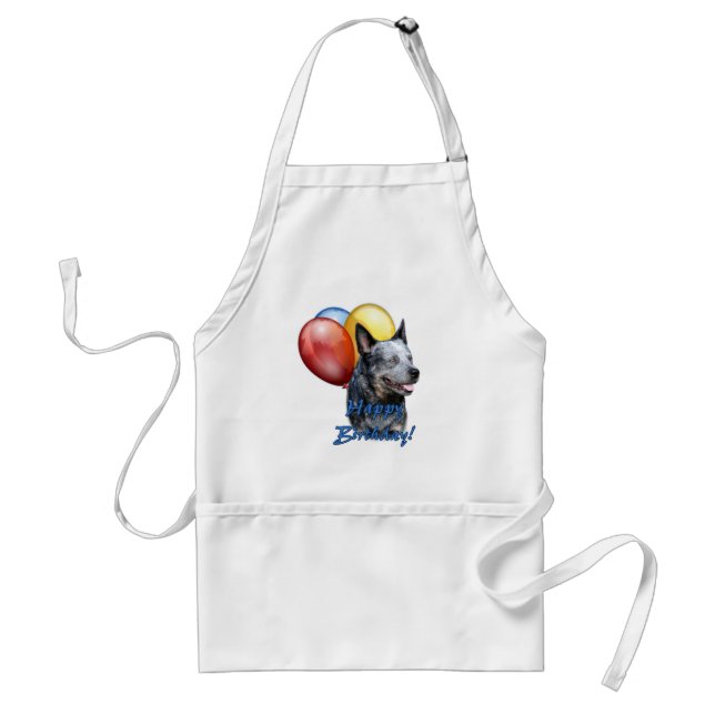 ACD Happy Birthday Balloons Standard Apron (Front)