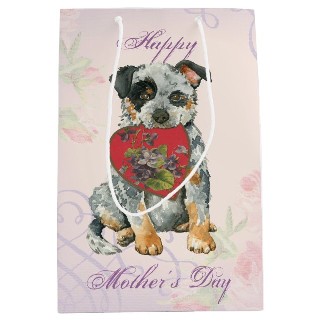 ACD Heart Mum Medium Gift Bag (Front)