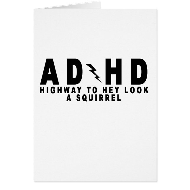 ACDC ADHD Highway to Hey Look a Squirrel! tee MN.p (Front)