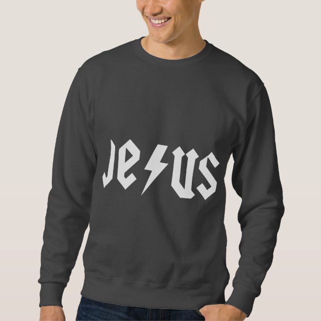 ACDC Jesus Sweatshirt (Front)