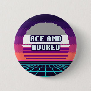 Ace And Adored Pride Pixel Button