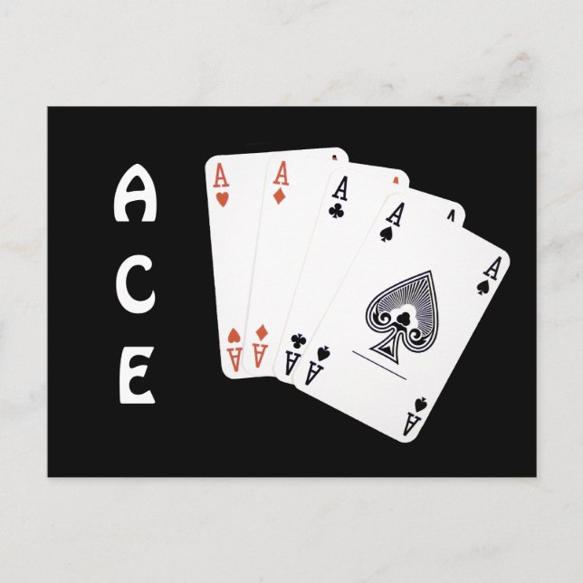 ACE Attitude + Commitment = Excellence Postcard (Front)