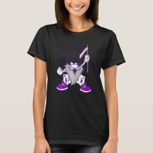 Ace Gnome Asexual Flag Raise Lgbqa Asexual Pride A T-Shirt