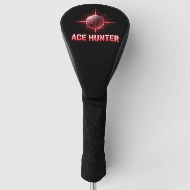 Ace Hunter Golf Head Cover (Front)