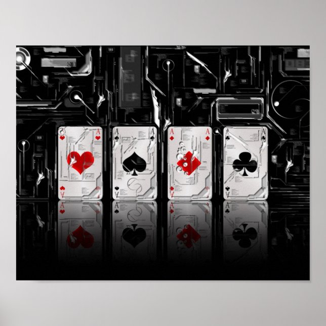 "Ace In Hand" posters (Front)