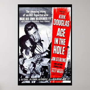 Ace in the Hole 1951 Movie POSTER PRINT A5-A1 50s