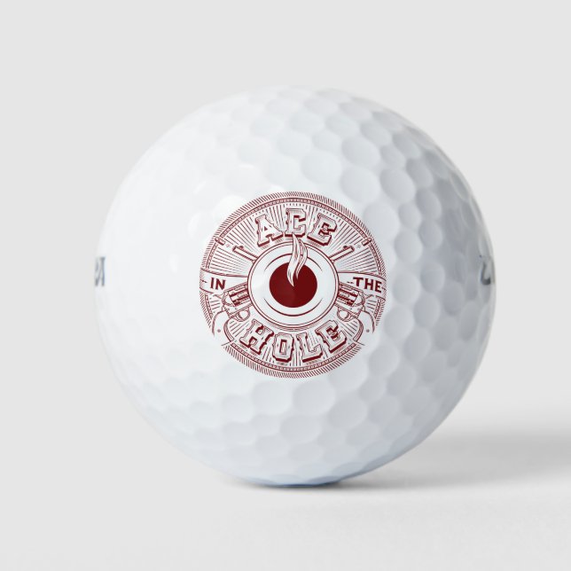 Ace in the Hole Golf Balls (Front)
