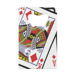 Ace & King of Diamonds 21st Birthday Card