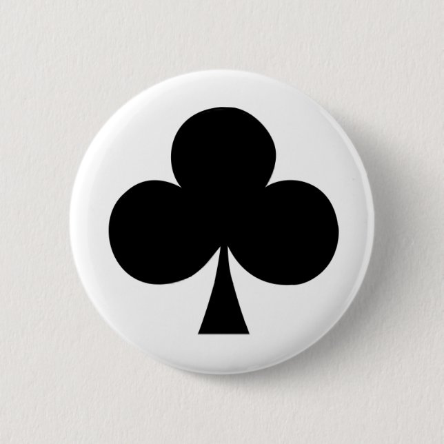 Ace of Clubs Button (Front)