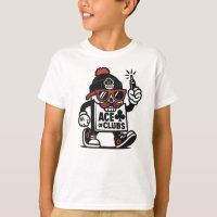 Ace of Clubs Street Mascot — Poker Grind Crew