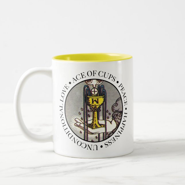 Ace of Cups with Text (Left)