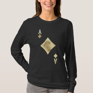 Ace Of Diamonds Card Halloween Costume T-Shirt