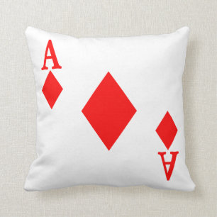 Ace of Diamonds Cushion