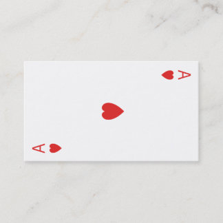 Ace of Hearts Business Card