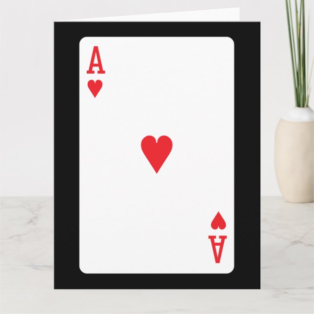 Ace of Hearts Card (Front)