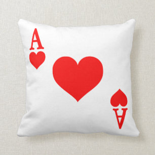 Ace of Hearts Cushion
