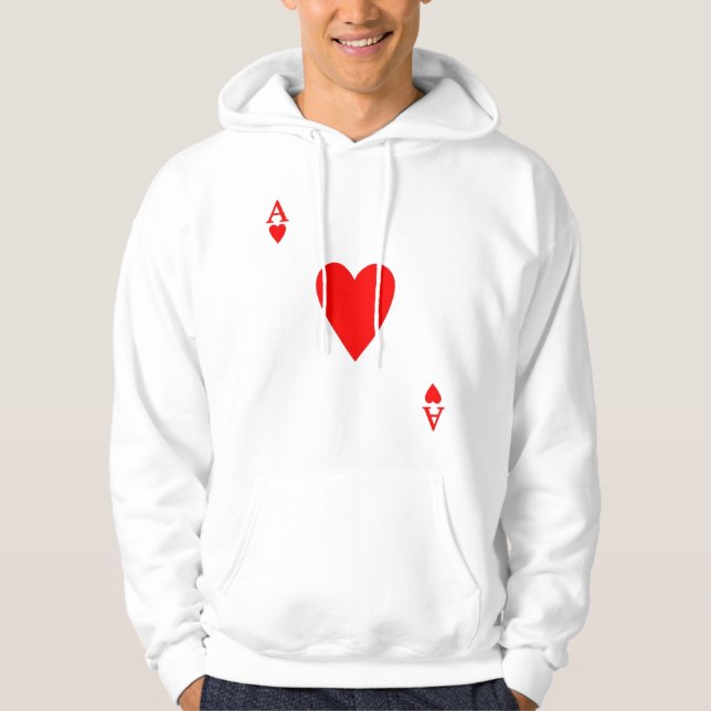 Ace of Hearts Hoodie (Front)