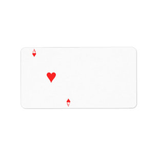 Ace of Hearts Label