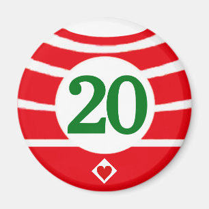 ACE OF HEARTS MAGNET