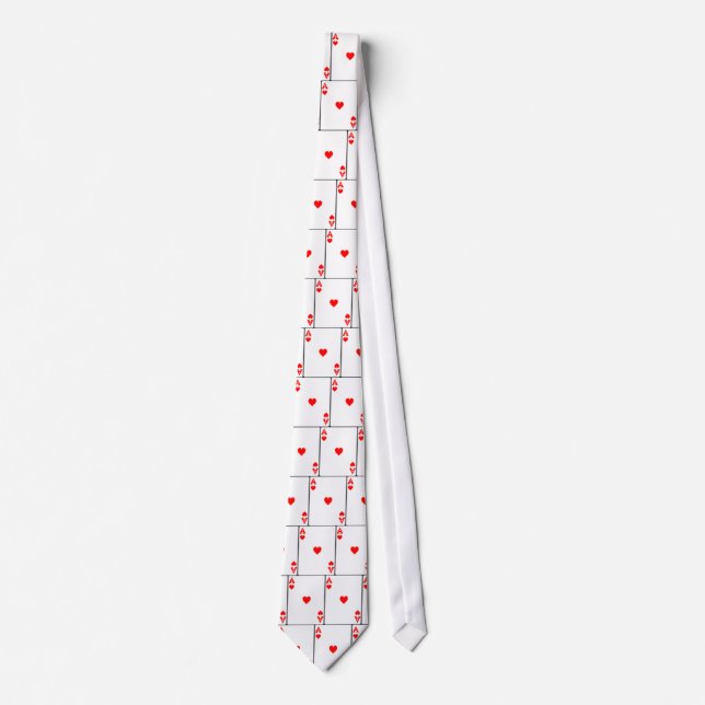 Ace of Hearts Tie (Front)
