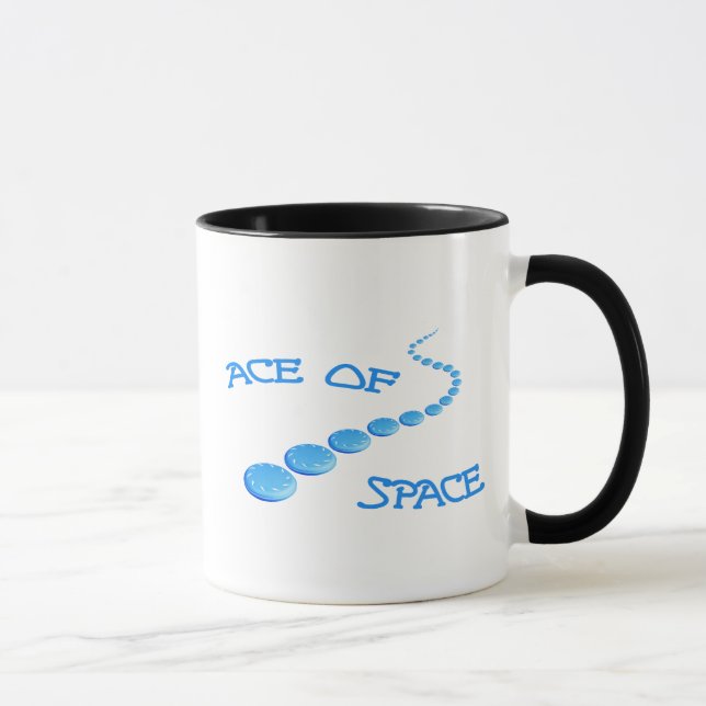 Ace of Space Frisbee Mug (Right)