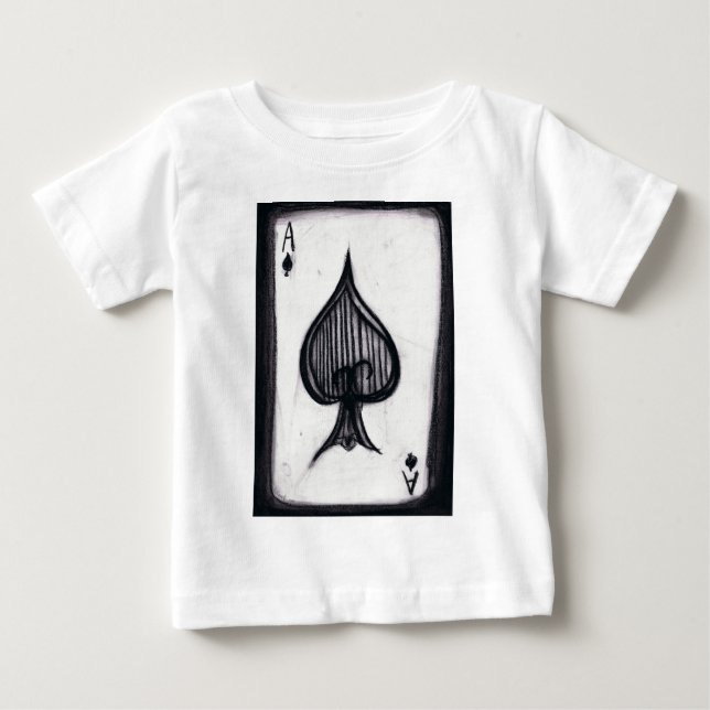 Ace of Spades Baby T-Shirt (Front)