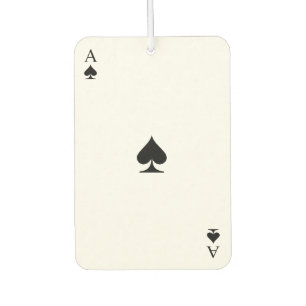 Ace of Spades Car Air Freshener