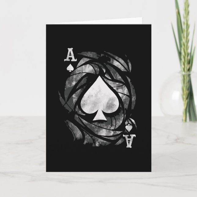 Ace of spades card (Front)