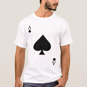 Ace Of Spades Deck Of Cards Halloween Costume T-Shirt