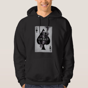 Ace of Spades Dope Dealer - Funny Vinatge Old Scho Hoodie