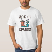 Ace of Spades funny gardening nature plant pun