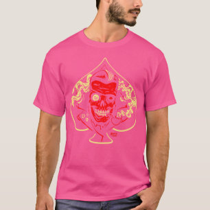 Ace Of Spades Horror Psychobilly Zombie Punk Art S T-Shirt